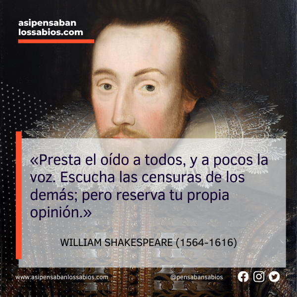 Las mejores frases y reflexiones de William Shakespeare -